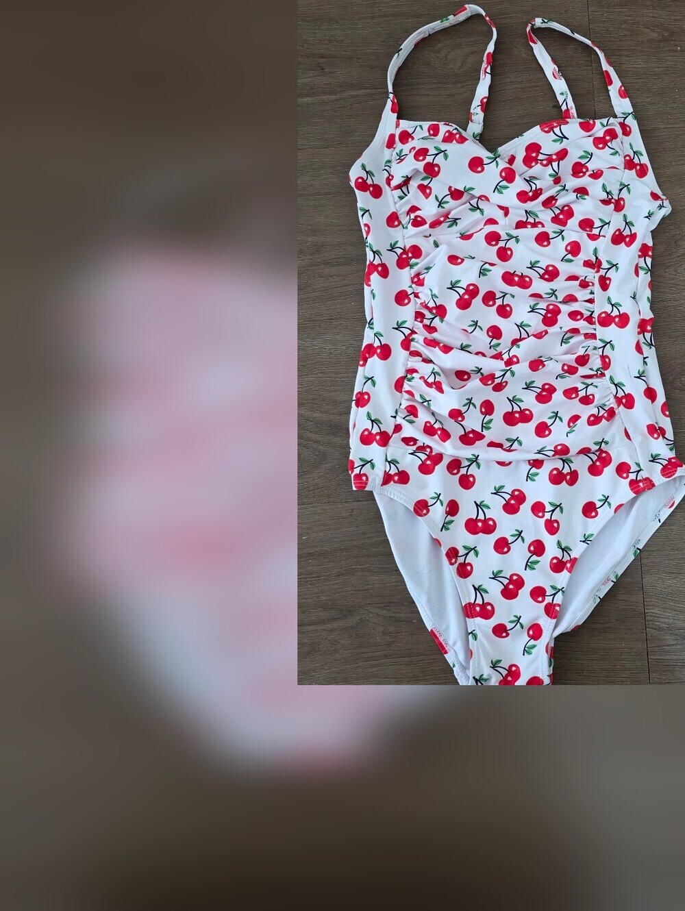 Cherry Print Swimsuit
